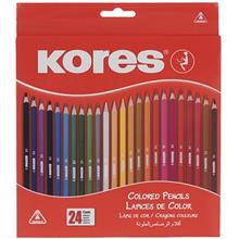 مداد رنگی 24 رنگ کورس